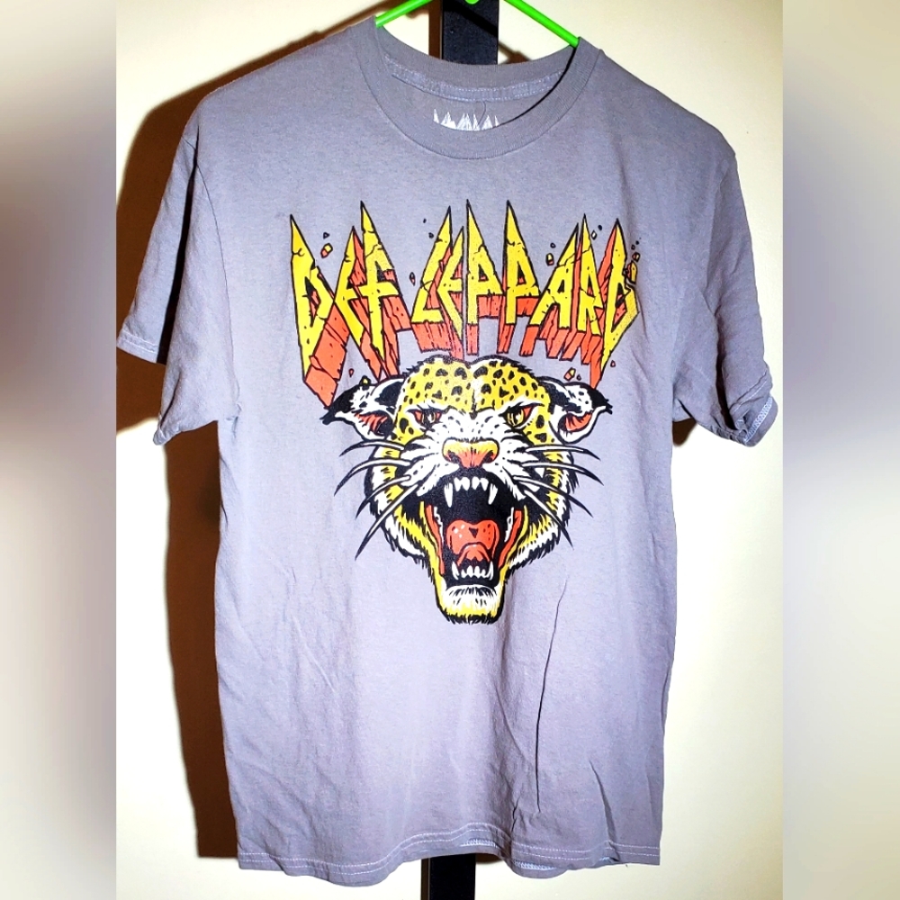 Def Leppard Retro Adult Unisex Concert T-Shirt Size Small